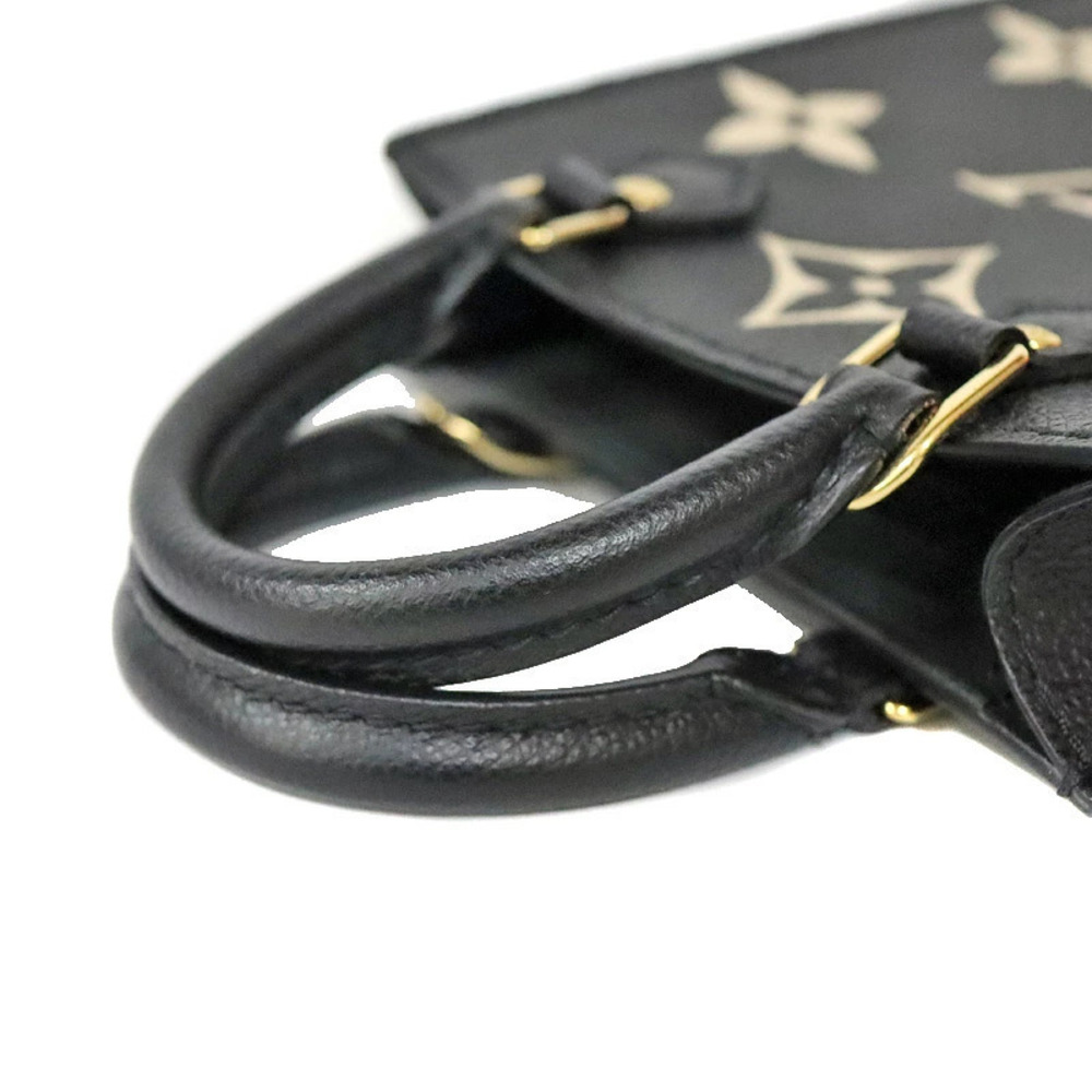 Louis Vuitton Sac Plat Tote Bag Leather Black - Picture 11 of 13